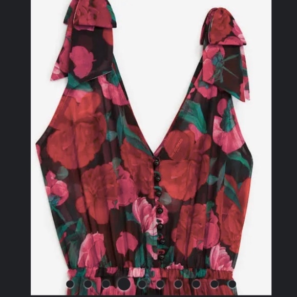 The kooples  dress dolce vita print size Large NWT - Picture 6 of 16